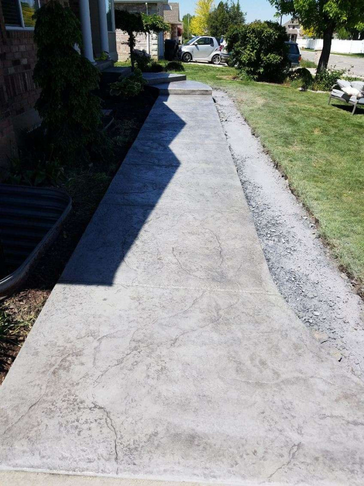 Sidewalk and Steps Update