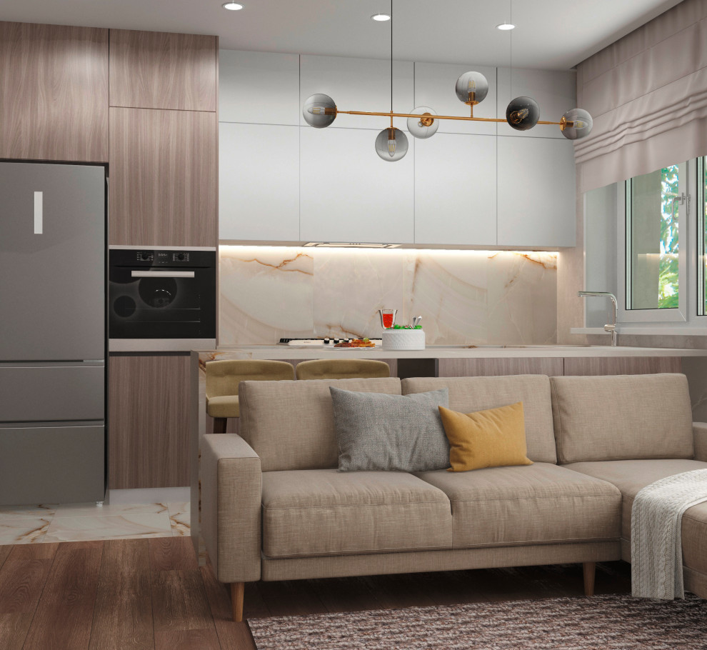 Кухня-гостиная