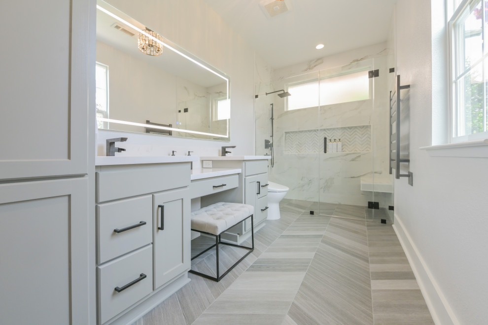 Bath Remodel Livermore Modern Bathroom San Francisco by Green