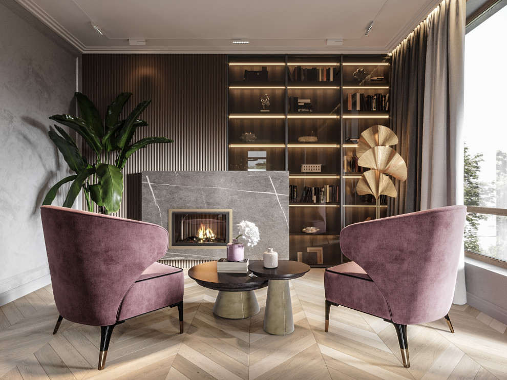 Кресла у камина