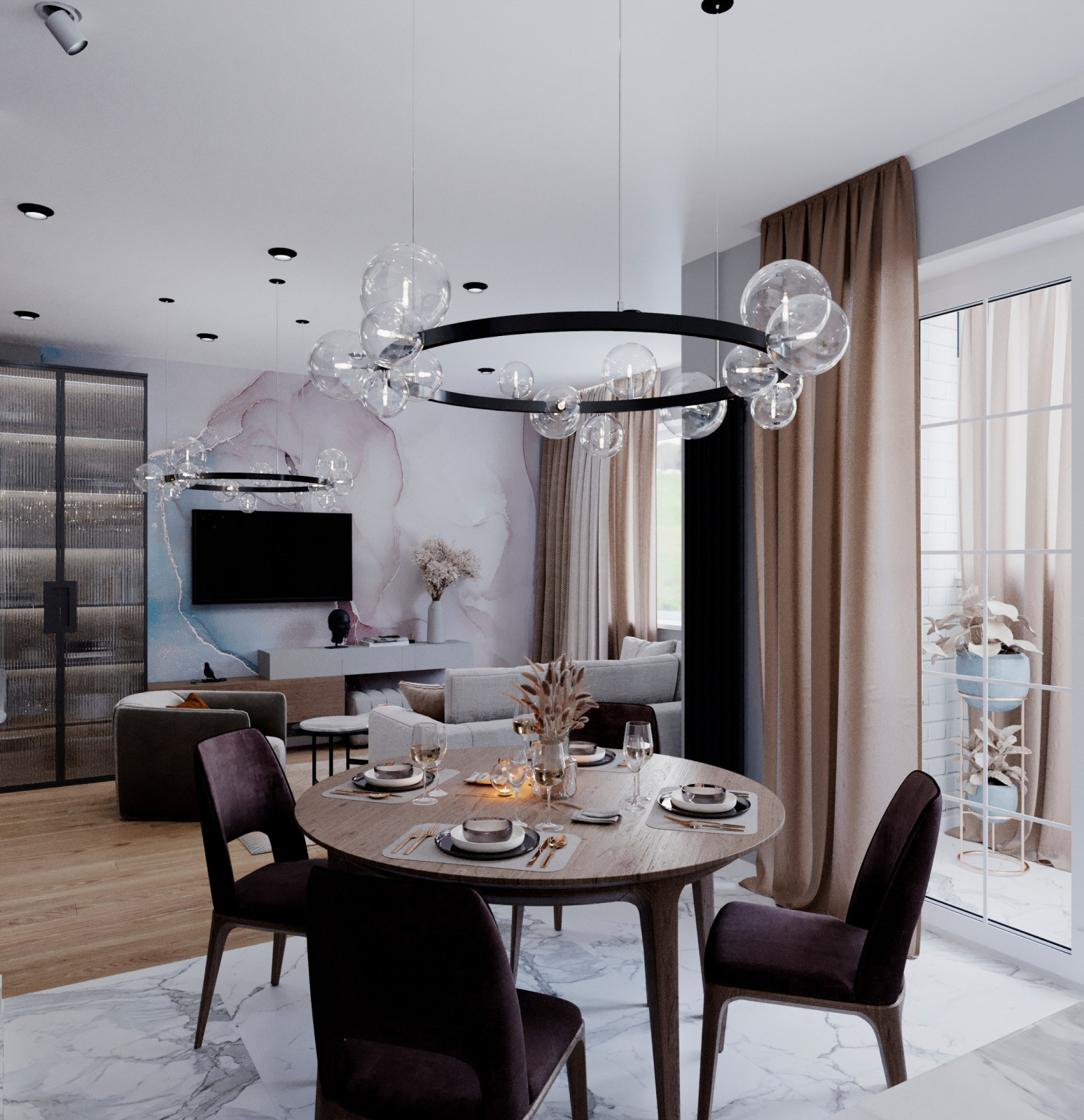 Western residence. Часть #1 Визуализации