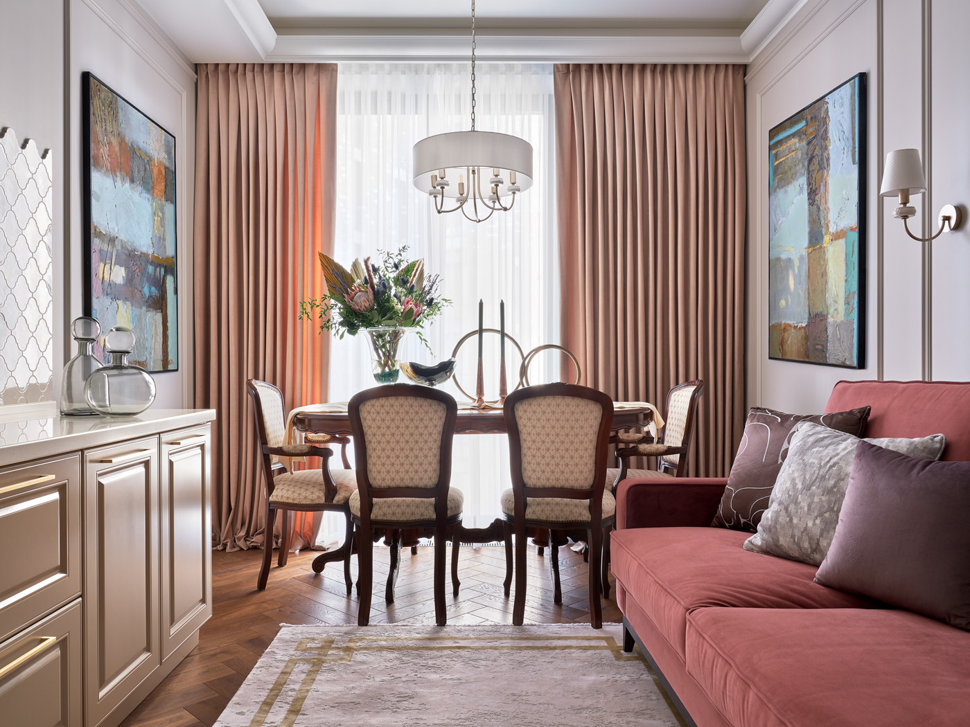 Стилизация объекта в ЖК Пресня Сити