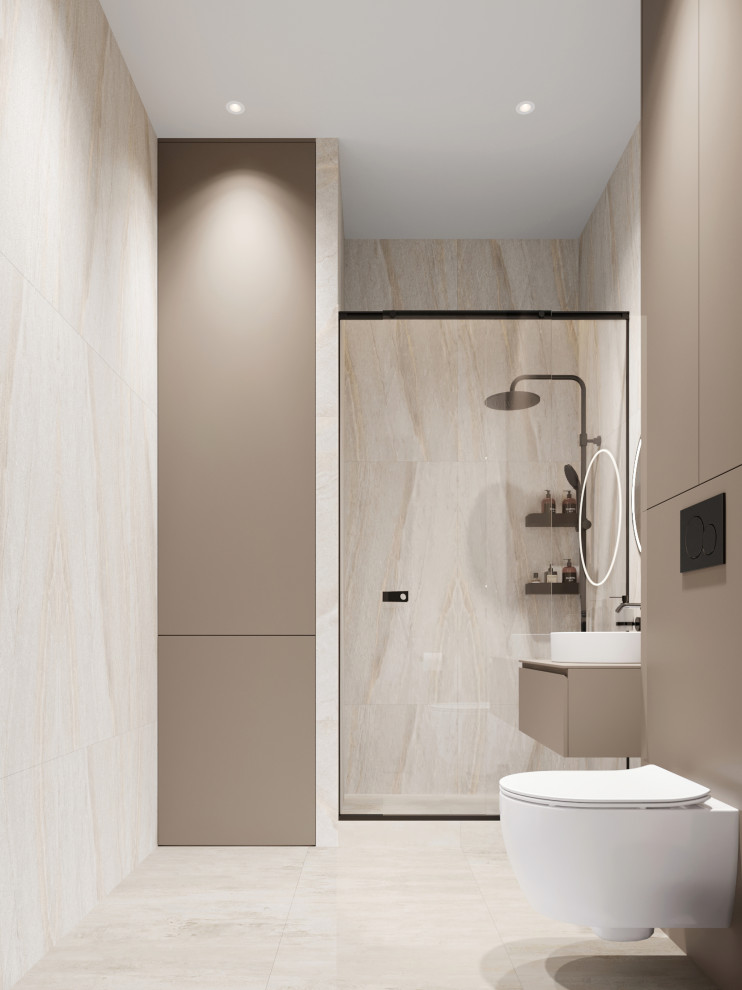 Ванная комната проект квартиры 57 кв