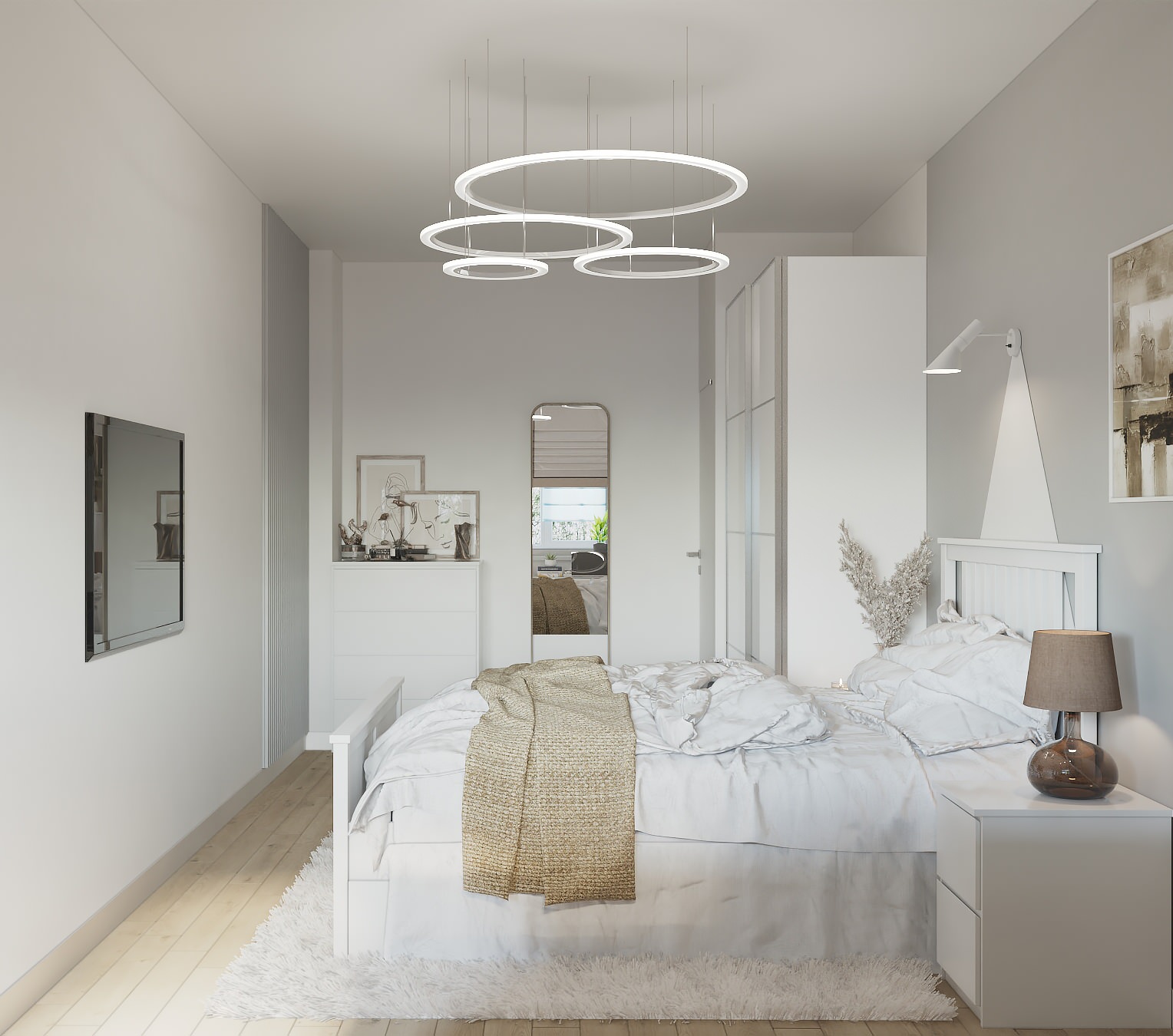 Детская для девушки с мебелью Икея