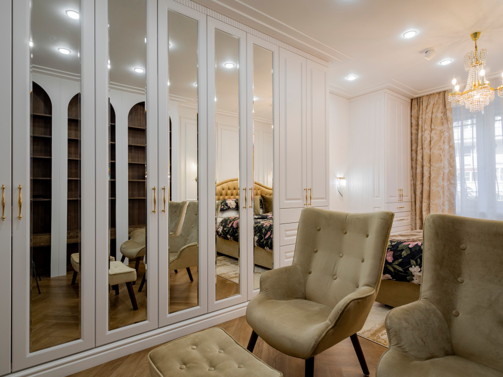 Стильная меблировка спальни