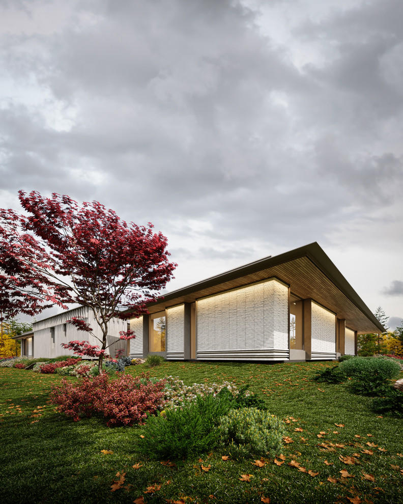 Introspective House рядом с Национальным парком «Лосиный Остров».