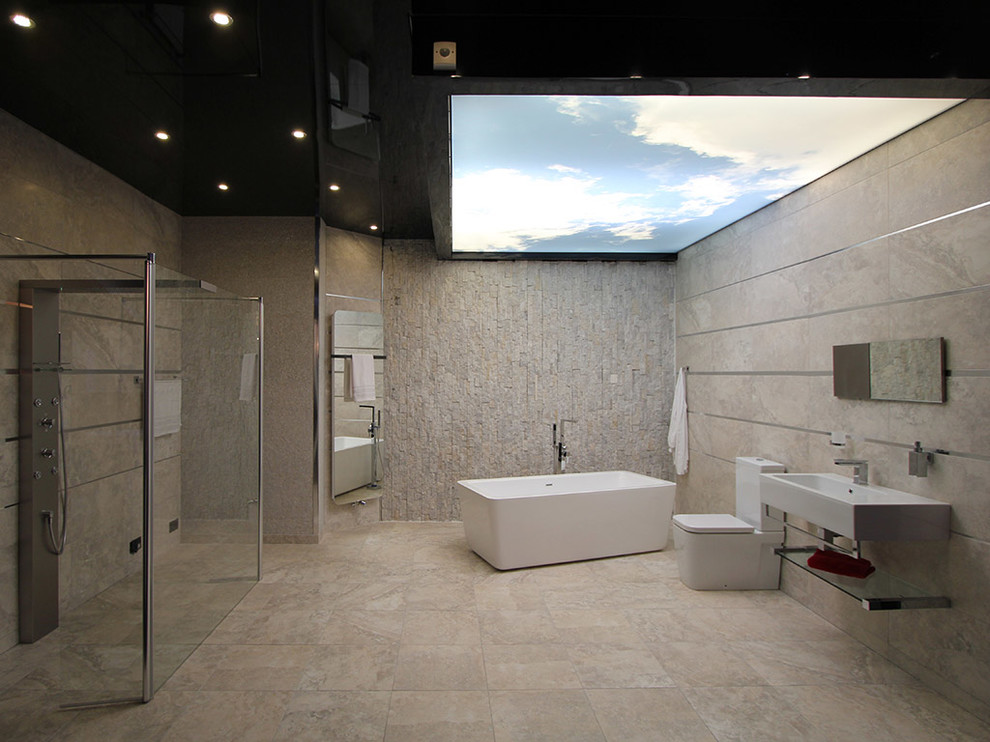 Photo of an industrial bathroom in Sydney.