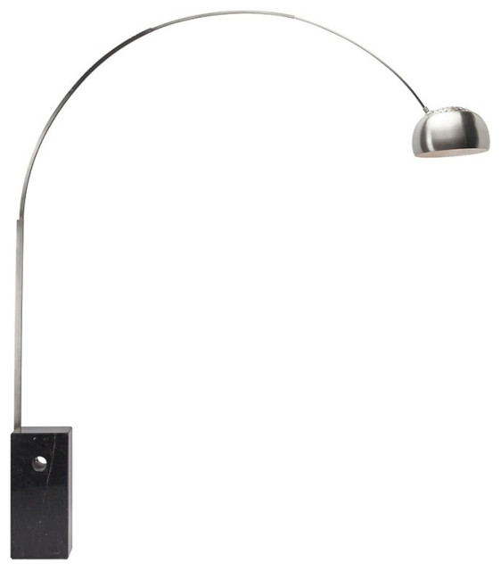 modern stainless steel floor lamps
