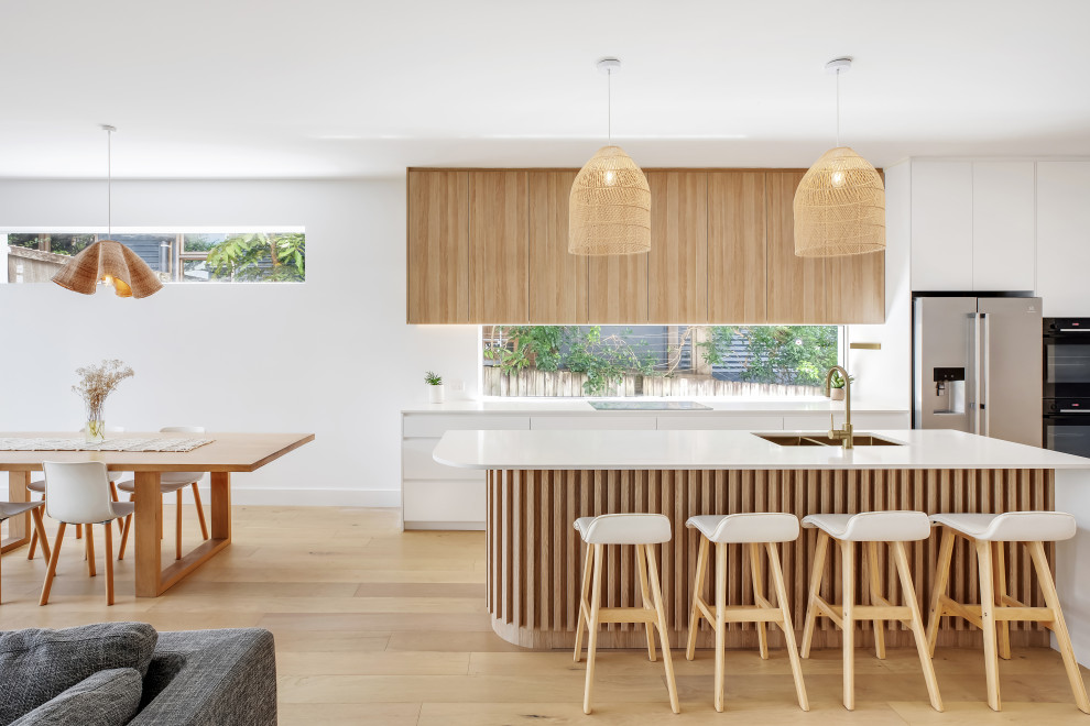 Mona Vale Kitchen - Pantry - Entry - Laundry - Beach Style - Kitchen ...