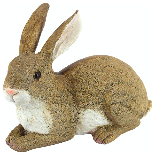 Bashful the Bunny Lying Down Garden Rabbit Statue