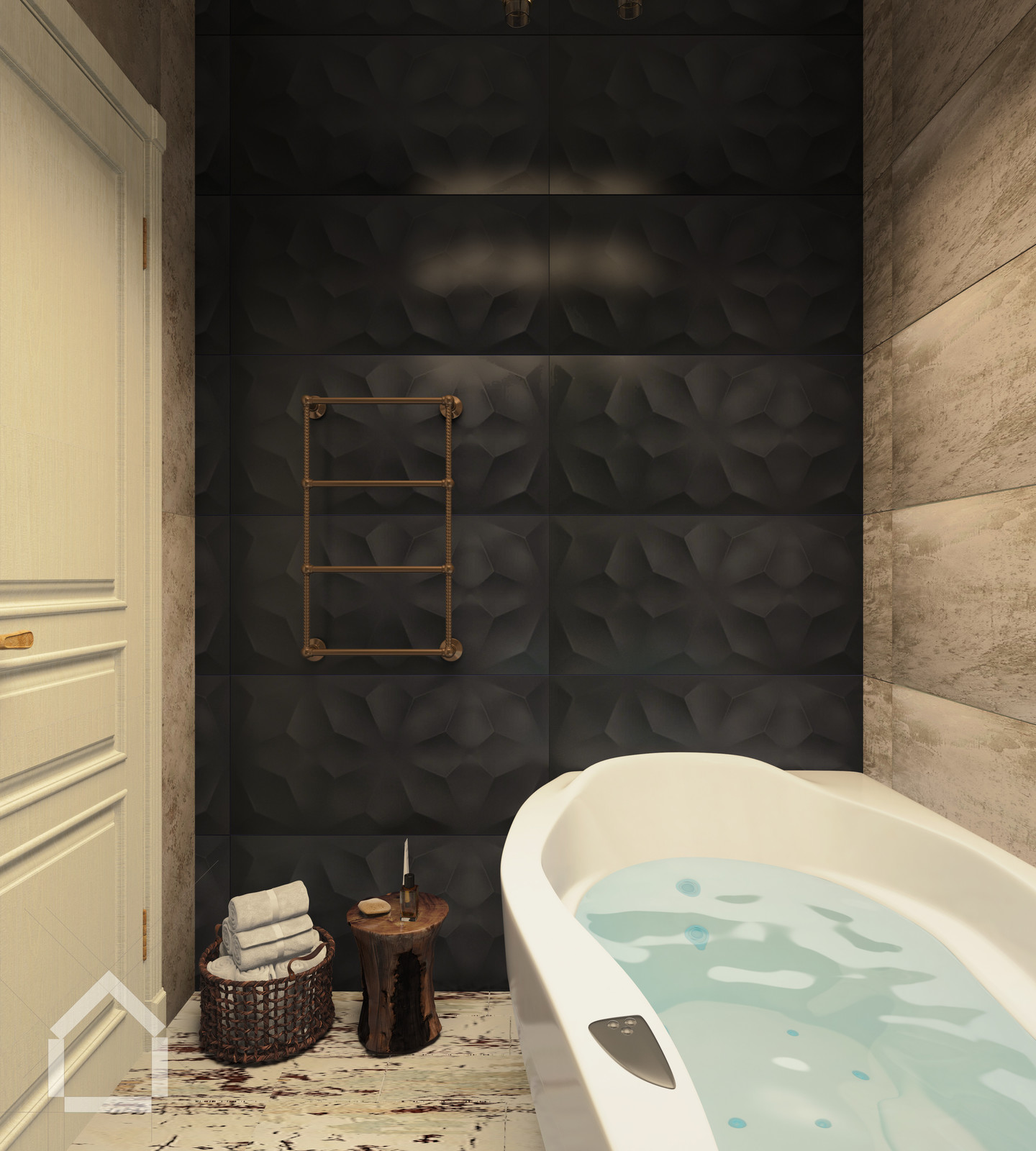 Маленький санузел в 3-х комнатной квартире Санкт-Петербург