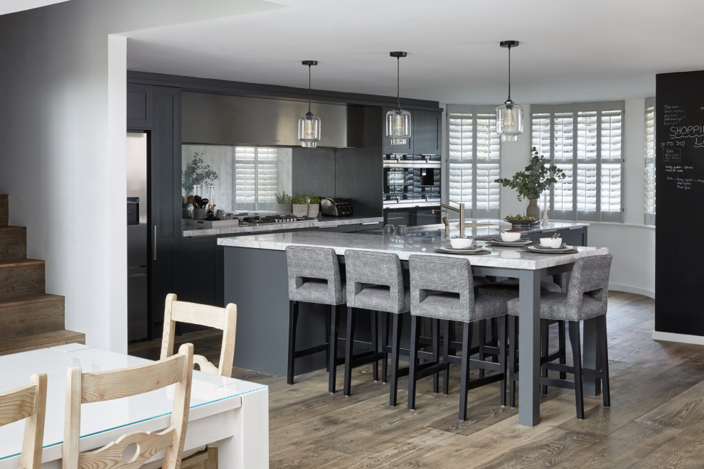 Rustic kitchen in London.