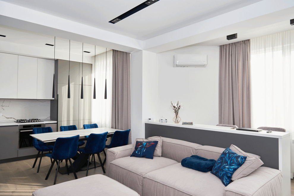 Дизайнерский ремонт 2комнатной квартиры в новострое