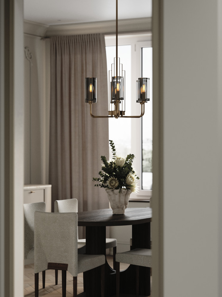 интерьер квартиры для элегантной пары