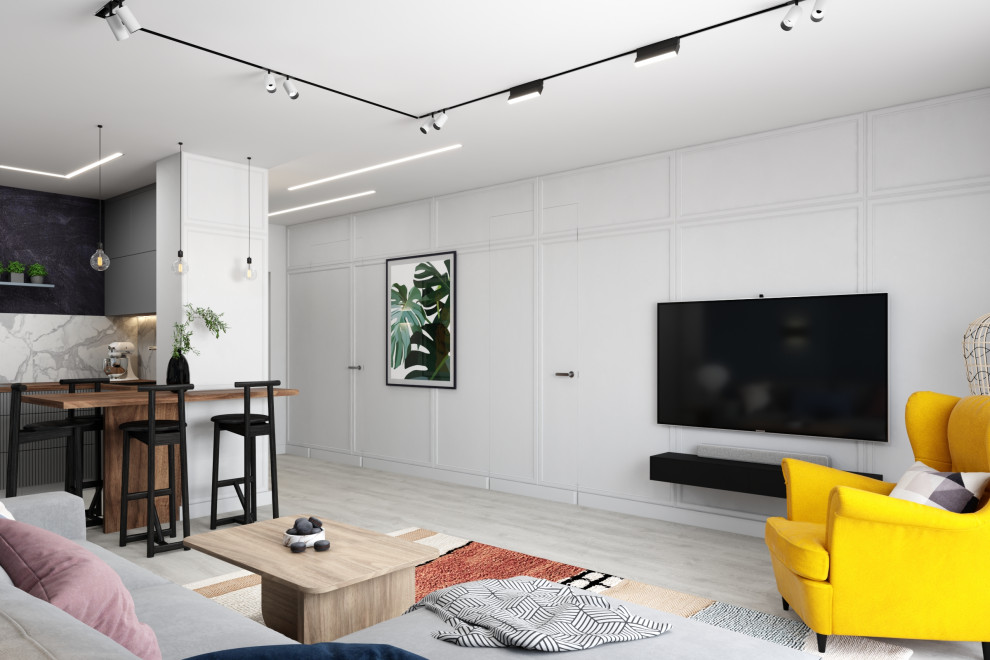 Дизайн квартиры в ЖК Король Плаза