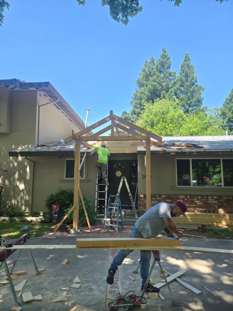 Gabled Entry Addition
