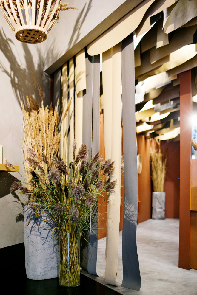 Вазоны напольные из бетона