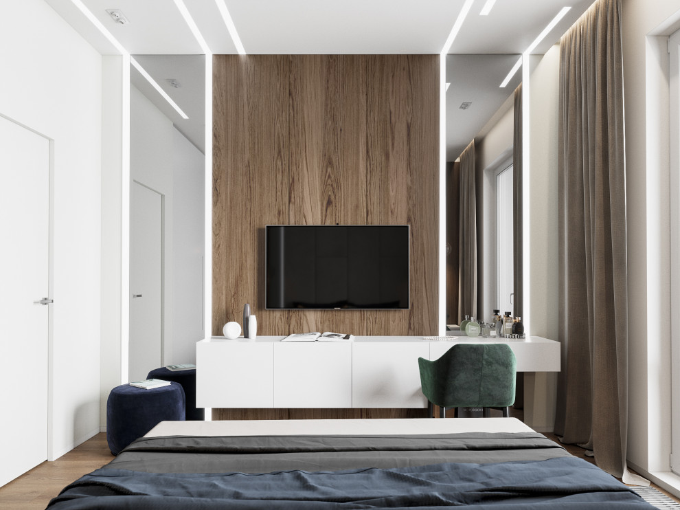 Квартира в современном стиле с элементами ЭКО в Санкт-Петербурге