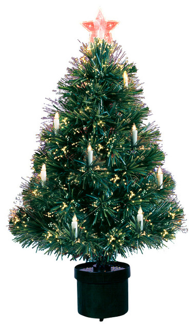 Fiber Optic Tree With Candles 125 Tips 3 Fiber Optic Tree With Candles 125 Tips 3