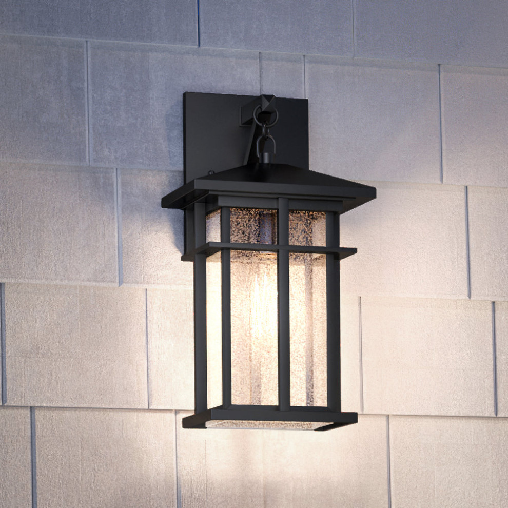 Luxury Craftsman Wall Sconce, Matte Black, UEX1009 - Craftsman ...