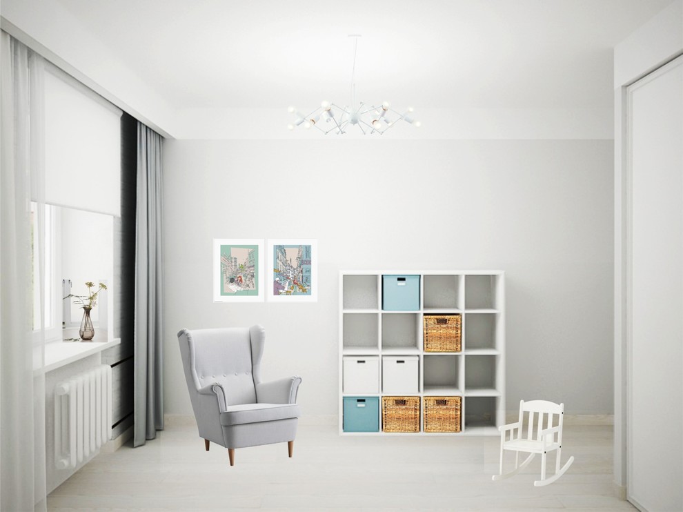 Белый интерьер