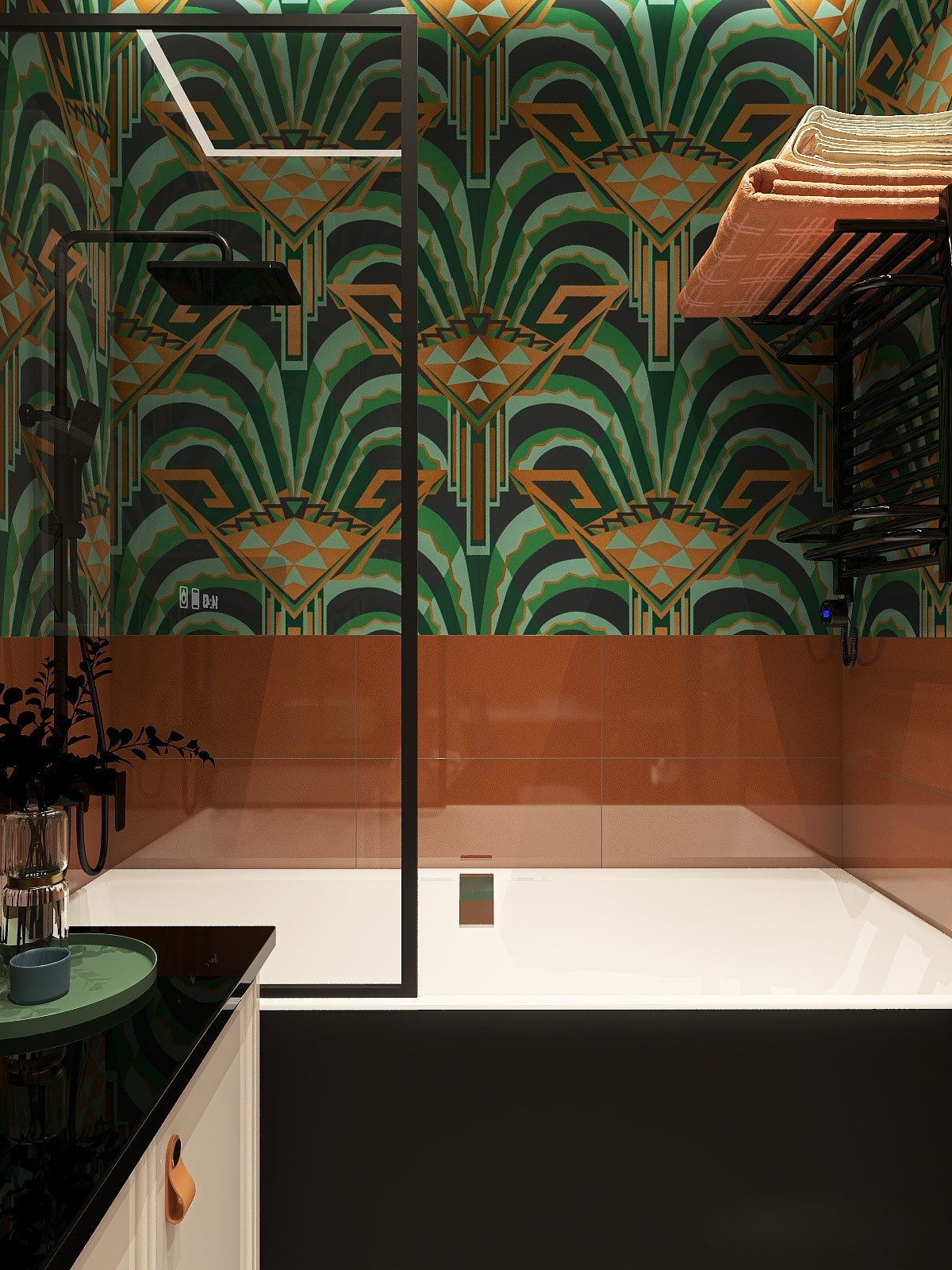 Ванная для холостяка