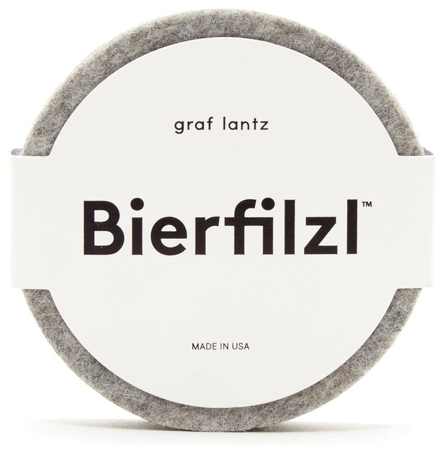 Bierfilzl Round Coasters, Granite