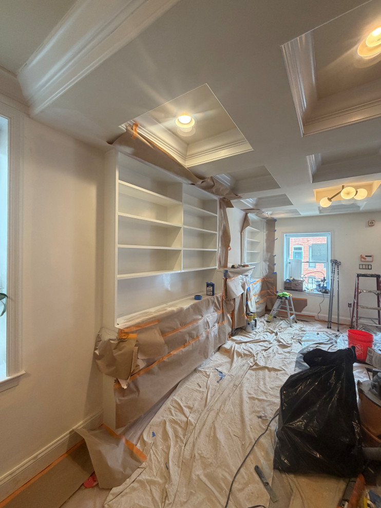 Living Room Custom Bookshelf