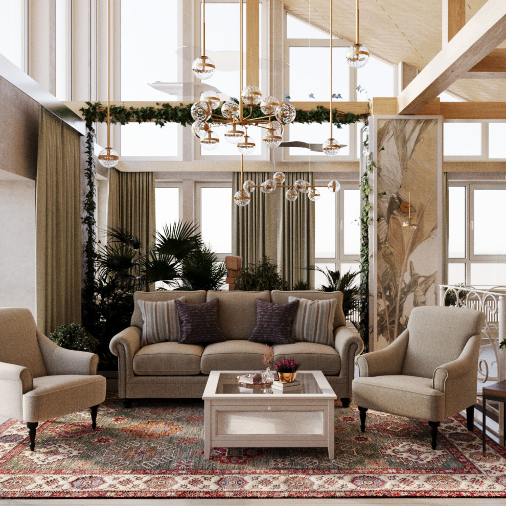 Дизайн проект частного дома в классической стиле