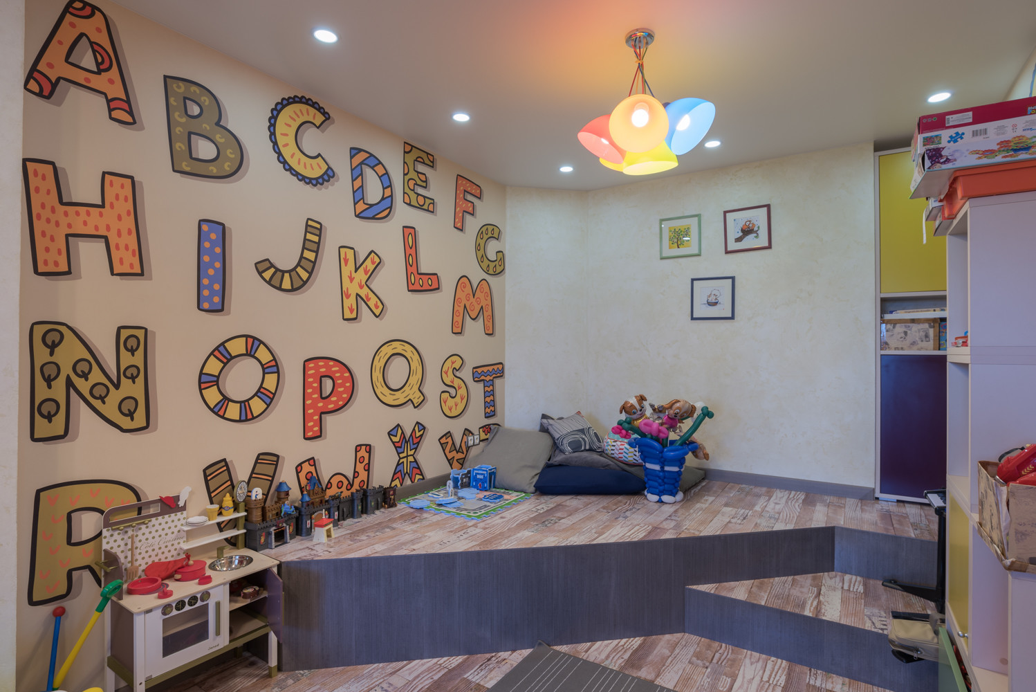 Просторная квартира в стиле лофт