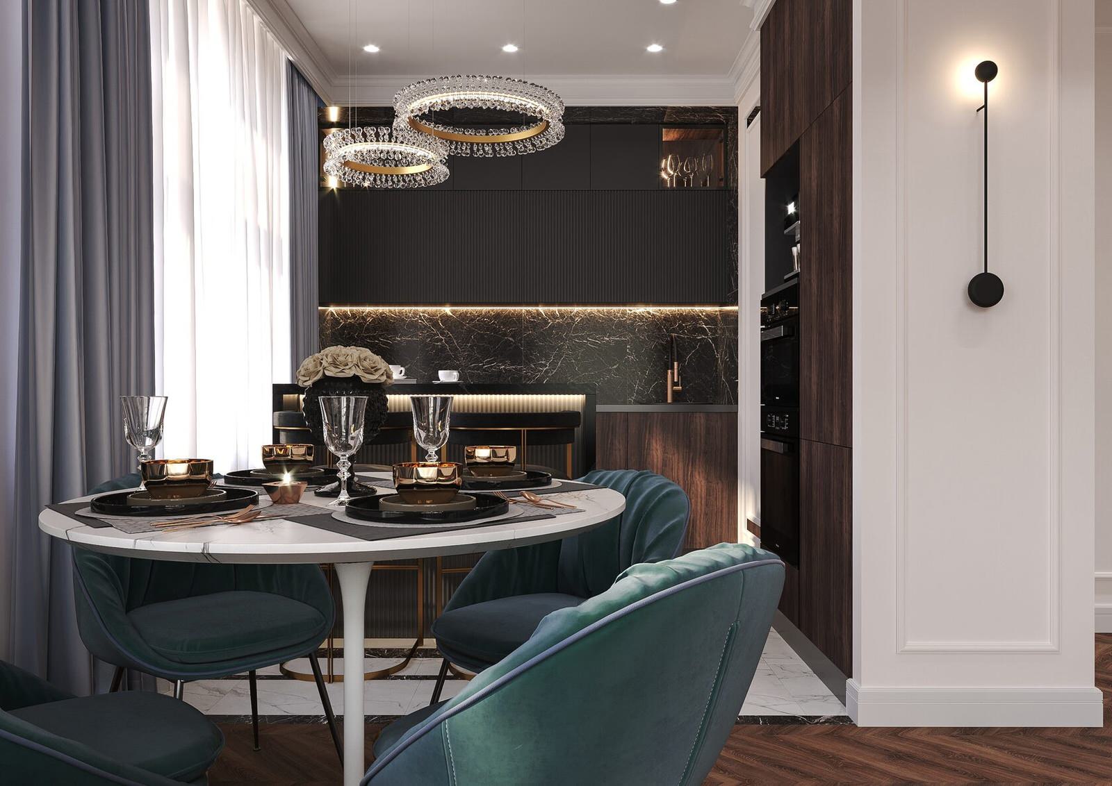 двушка в современной классике