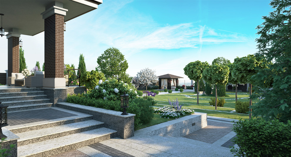 Проект благоустройства загородного участка п.Каменка