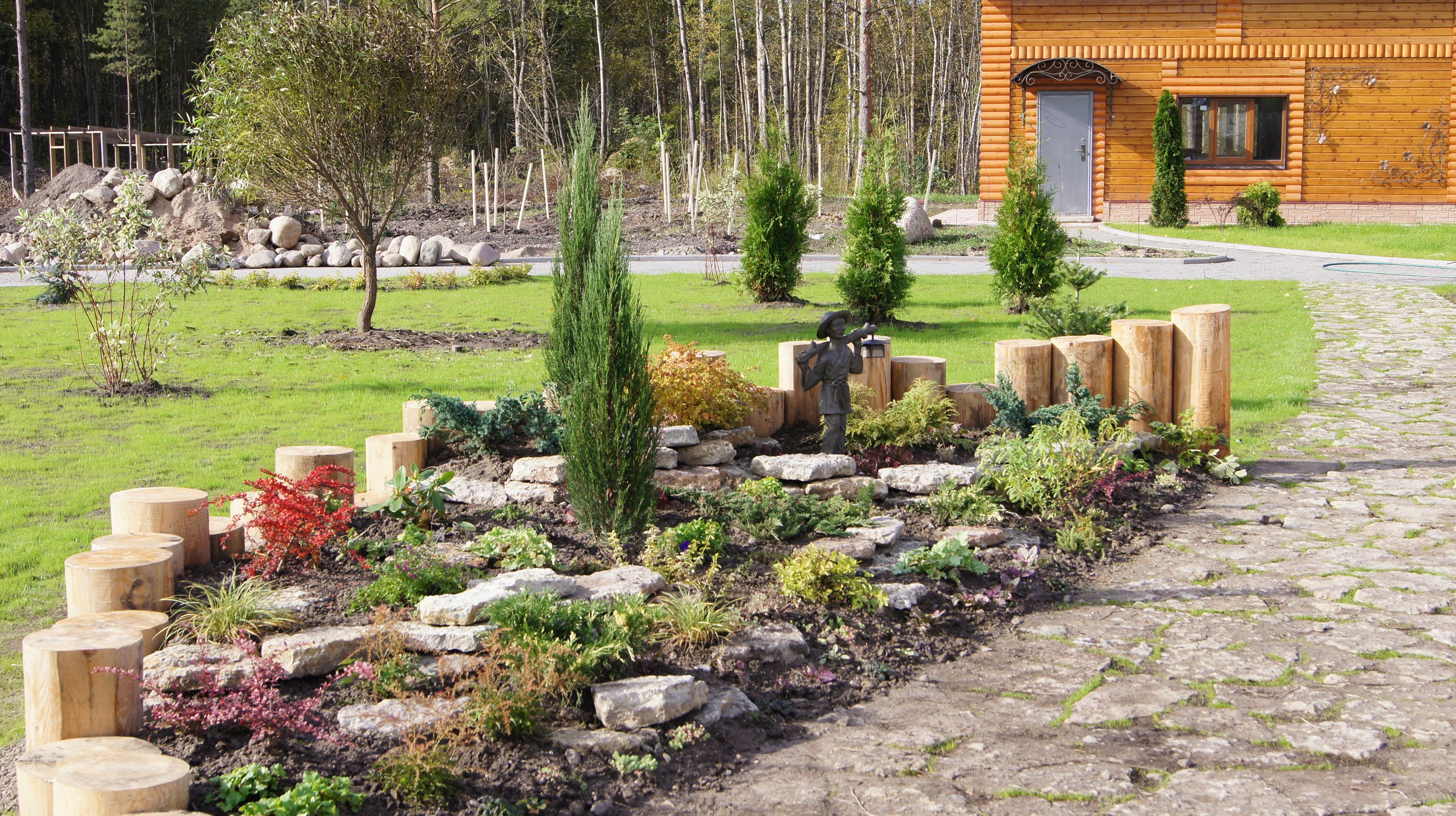 Благоустройство территории базы отдыха