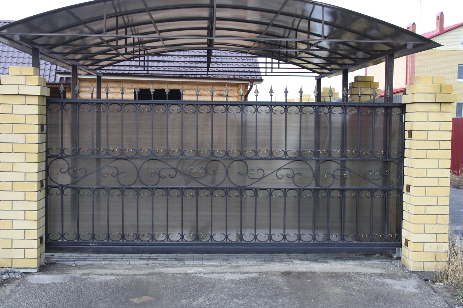 Кованые ворота и калитки