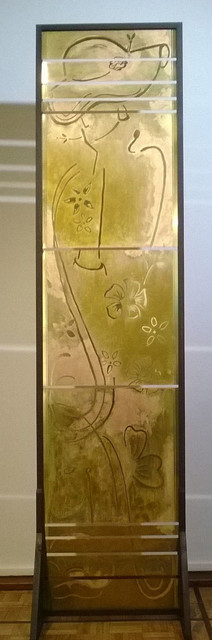 Capeline contemporain-tableau-multi-matieres