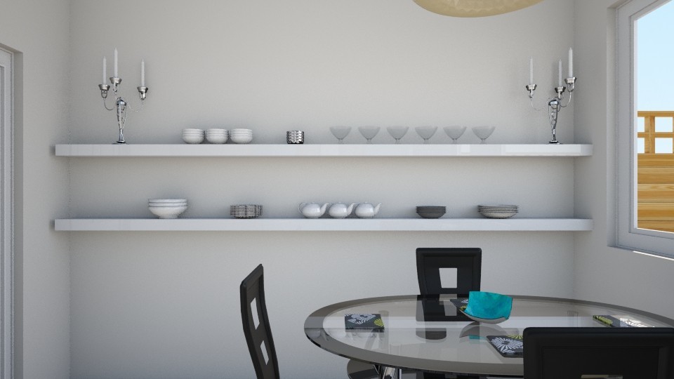 Дизайн-проект кухни в поселке Зоркальцево (для семьи из трёх человек)