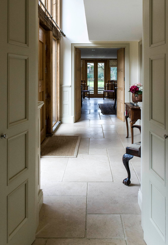 This is an example of a country hallway in Gloucestershire.