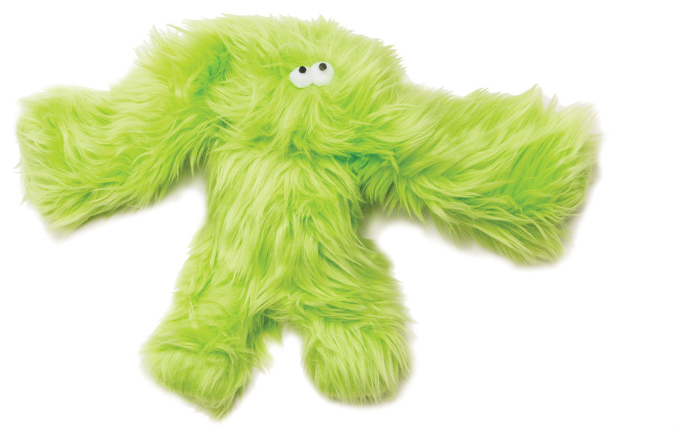 Salsa dog toy in Lime Green color option