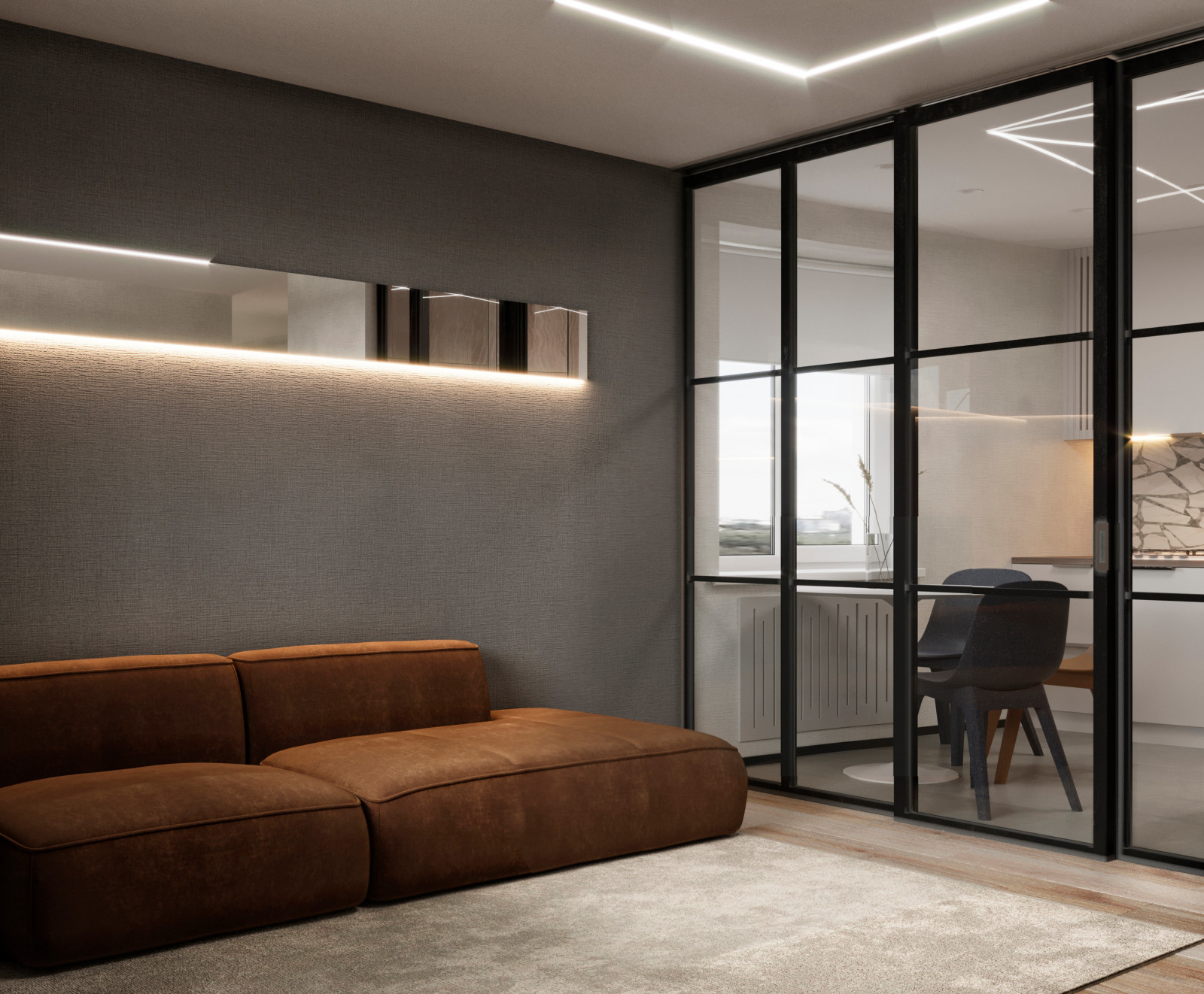 Интерьеры 3х-комнатной квартиры