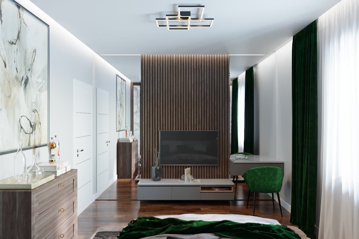 Дом 180 кв.м. в современном стиле.