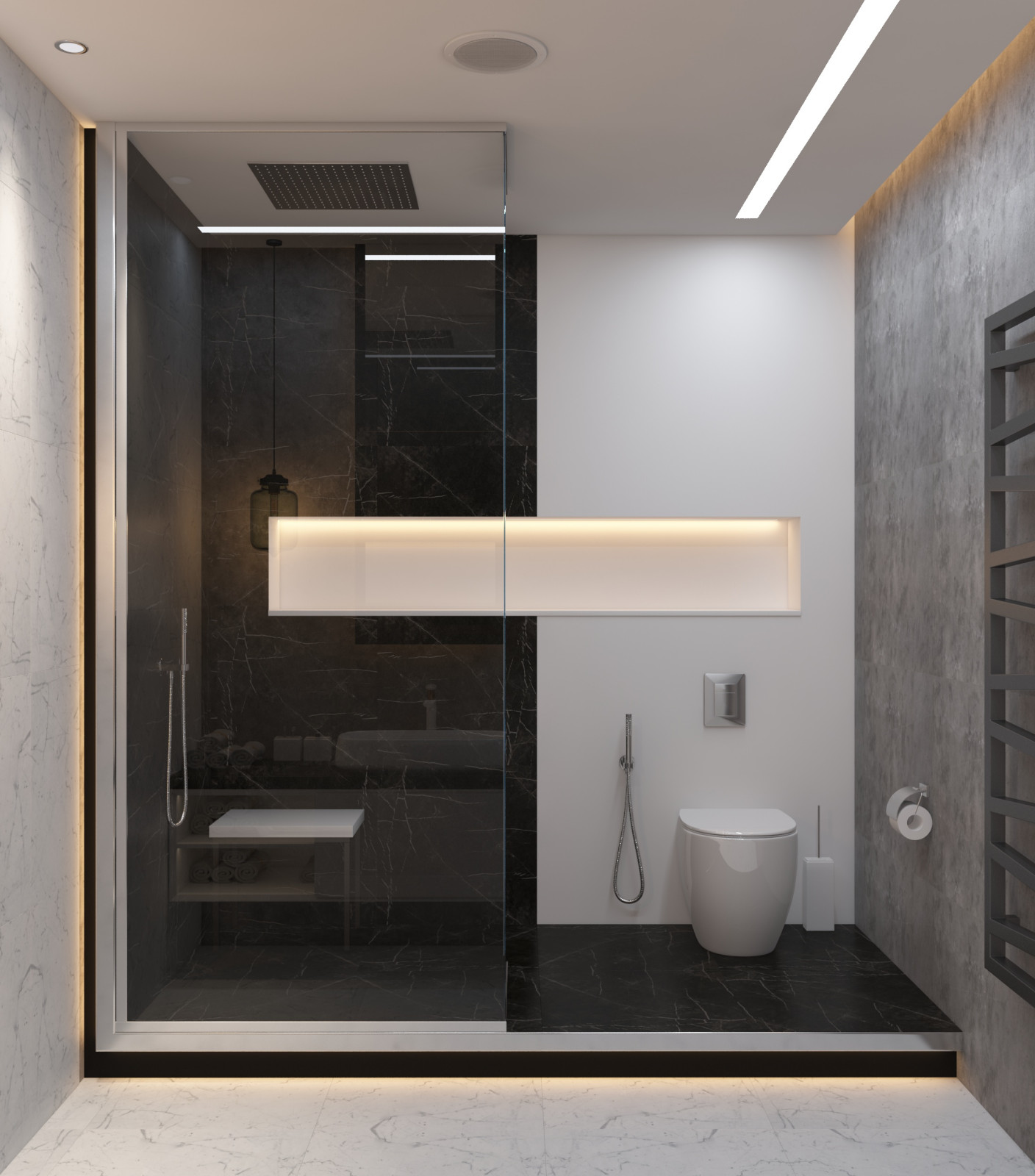 Душевая комната