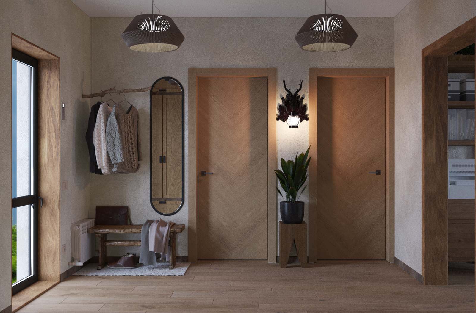 Дом в р.пос. Н. Майна