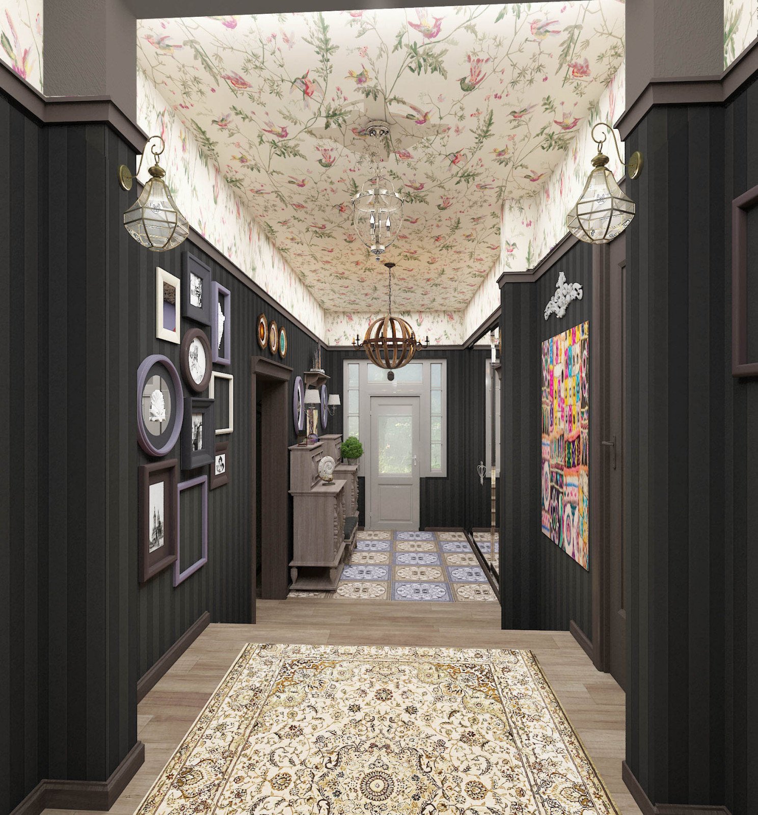 Визуализация коридора