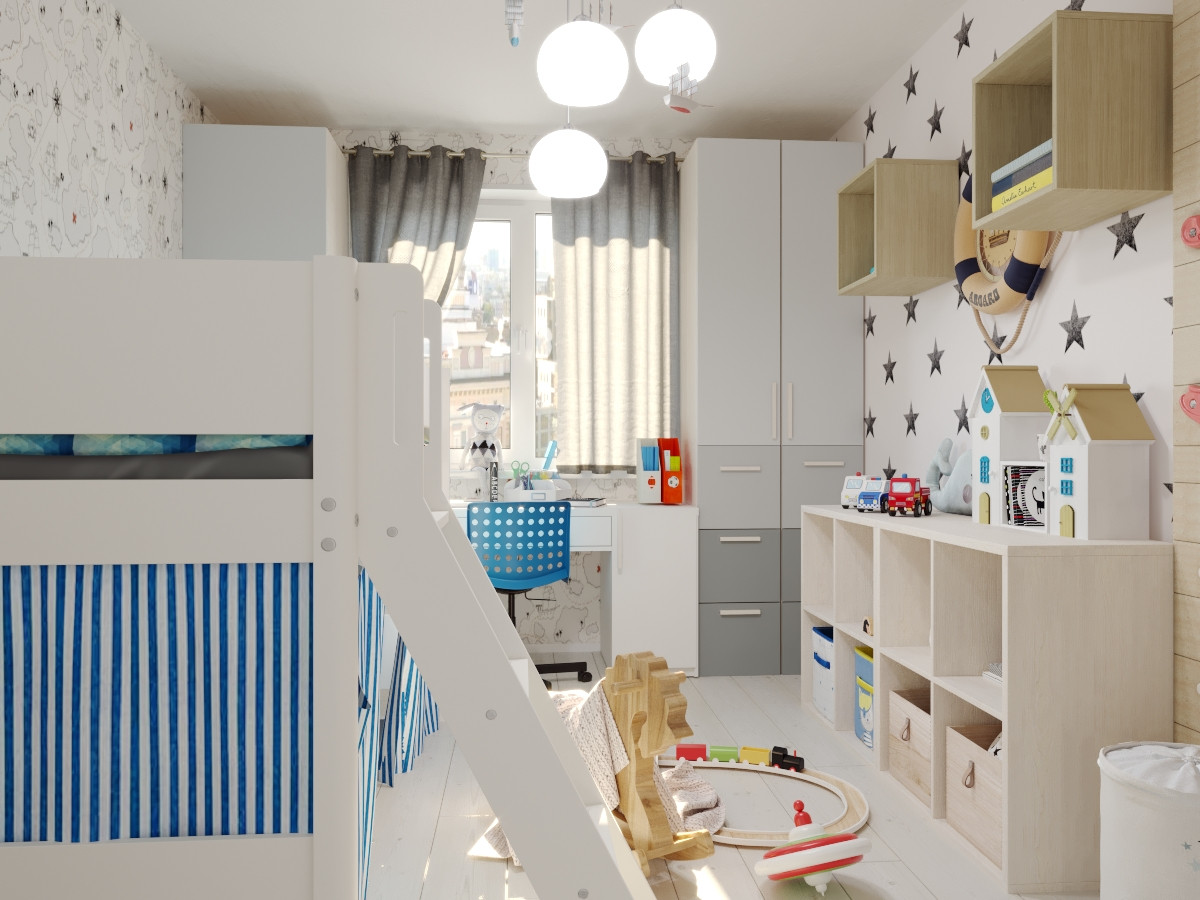 Дизайн проект квартиры 81 кв.м