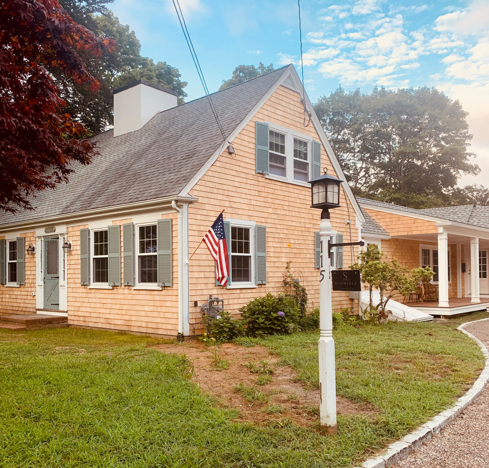 Cape Style house complete remodel with garage apartment addition