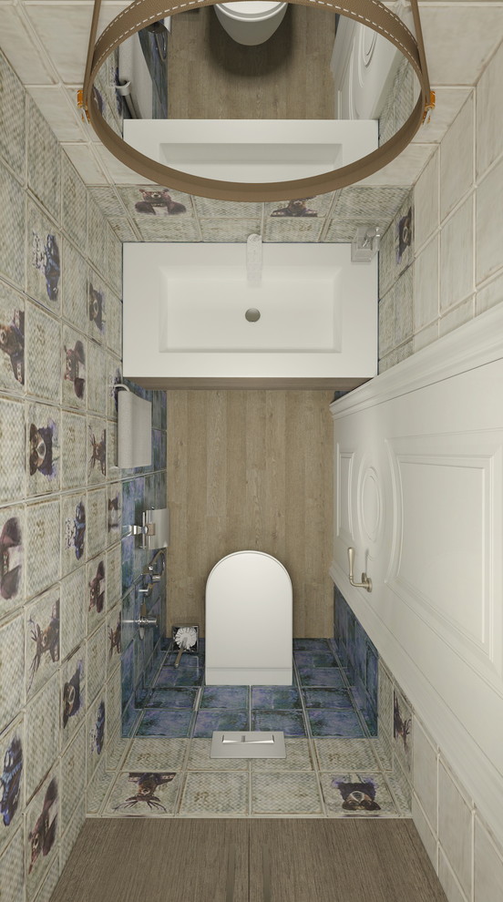 PARK APARTMENT Дизайн гостевого санузла