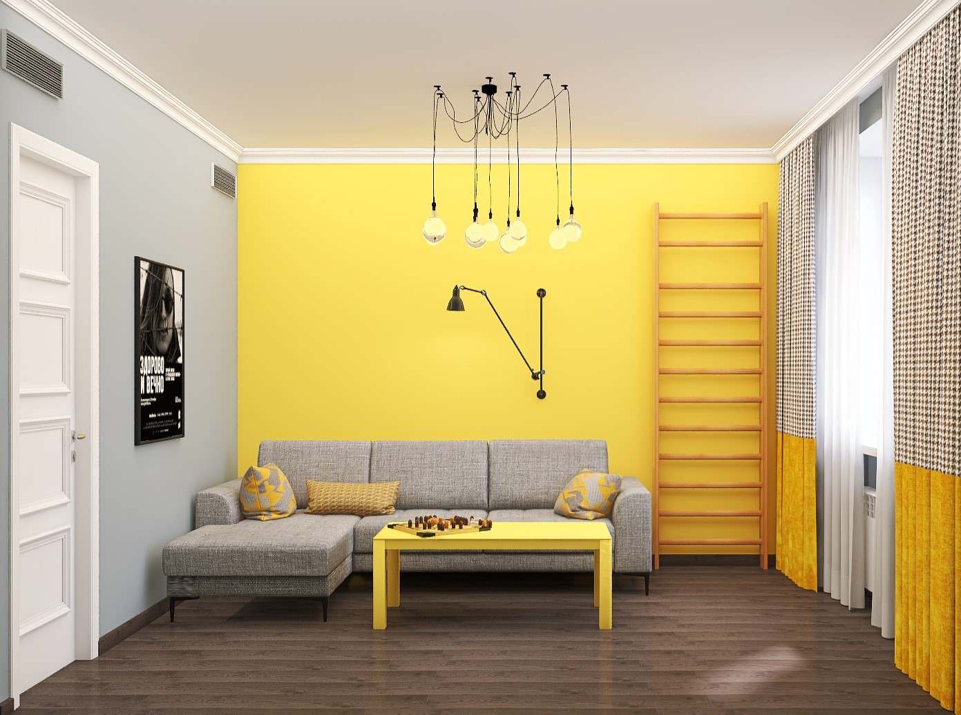 Гостиная с большим будущем