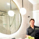 Peninsula  Contemporary Bathrooms