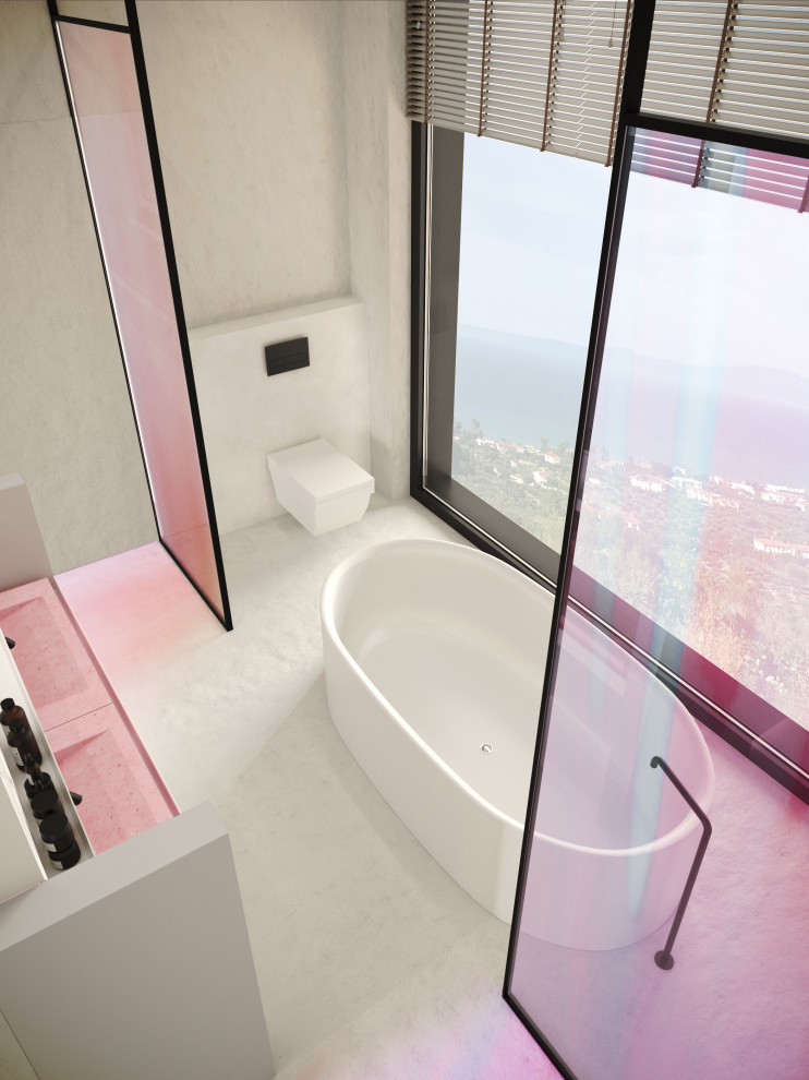 Интерьер большого загородного дома