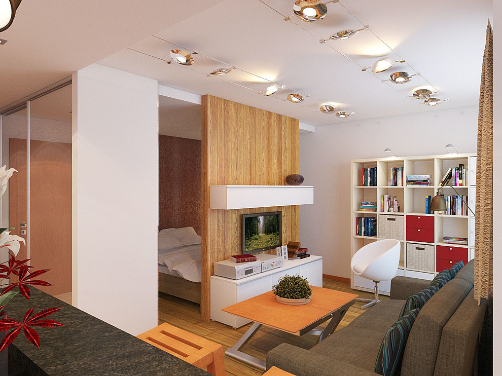 Квартира-студия в скандинавском стиле